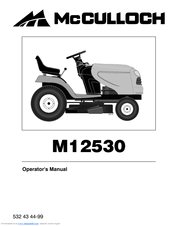 McCulloch 532 43 44-99 Operator's Manual