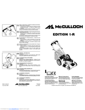 McCulloch Edition 1-R Instruction Manual