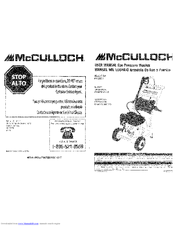 McCulloch FH2801 User Manual