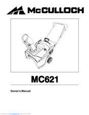 McCulloch 96188000300 Owner's Manual