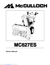 McCulloch MC627ES Owner's Manual
