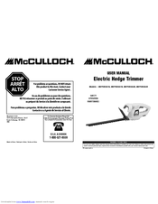 McCulloch 6096-203A12 User Manual