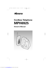 Memorex MPH6925 Owner's Manual