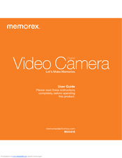 Memorex MCC215TNS - Digital Video Camcorder User Manual