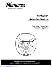 Memorex MKS2114 User Manual