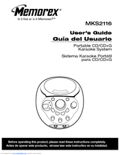 Memorex MKS2116 User Manual