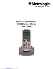 Metrologic Optimus S Series User Manual