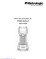 Metrologic SP5600 OptimusR User Manual