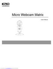Micro Innovations Micro Webcam Matrix User Manual