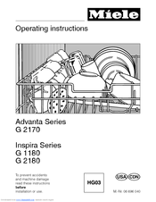 Miele Inspira G 1180 Operating Instructions Manual
