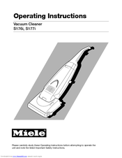 Miele S177i Operating Instructions Manual