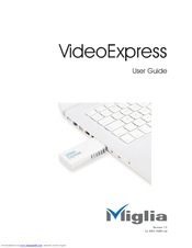 Miglia VideoExpress Converter User Manual