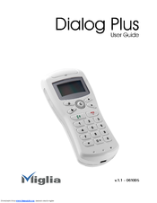 Miglia Dialog Plus Cordless Phone User Manual