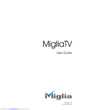 Miglia MigliaTV User Manual