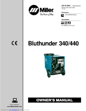 Miller Electric Bluthunder 440 Owner's Manual