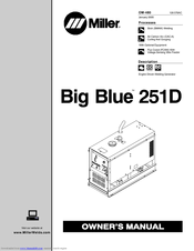 Miller Electric Big Blue 251D Owner's Manual