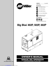 Miller Electric Big Blue 402P Owner's Manual