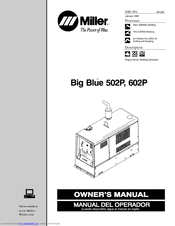 Miller Electric Big Blue  602P Owner's Manual