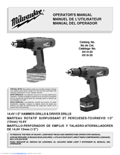 Milwaukee 0514-20 Operator's Manual