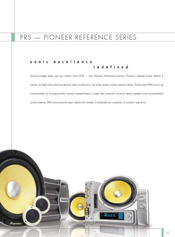 Pioneer CD-VS33 Catalog