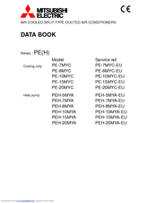 Mitsubishi PE-10MYC-EU Data Book