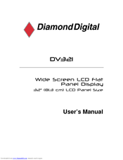 Diamond Digital DV321 User Manual