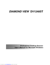 Mitsubishi DIAMOND VIEW DV1248ST User Manual
