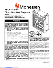 Monessen Hearth HBDV400PSC7 User Manual