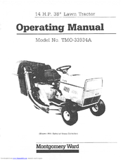 Montgomery Ward TMO-33934A Operating Manual