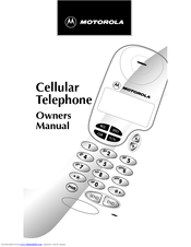 Motorola 68P09396A92-A Owner's Manual