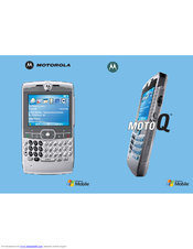 Motorola Q - uick Start Getting Started
