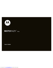 Motorola MOTORAZR 68000202560-A User Manual