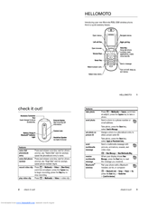 Motorola MOTOPEBL U6 Manual