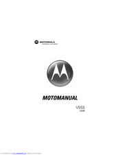 Motorola V555 Owner's Manual