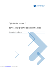 Motorola SURFboard SBV5122 Installation Manual