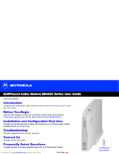 Motorola SURFboard SB4220 Series User Manual
