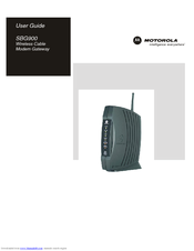 Motorola SURFboard SBG900 User Manual