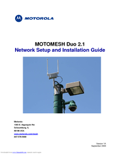 Motorola 2.1 Networking Setup Manual