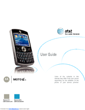 Motorola MOTO Q global User Manual