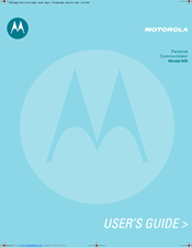 Motorola Accompli 009 User Manual