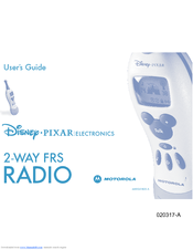 Motorola 2 Way FRS Radio User Manual