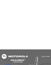 Motorola Talkabout T6250 User Manual