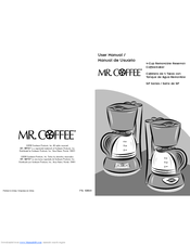 Mr. Coffee SP3 User Manual