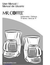 Mr. Coffee TF12 User Manual