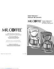 Mr. Coffee ECTX81 User Manual