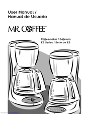 Mr. Coffee ESX11 User Manual