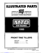 MTD 215-390-000 Illustrated Parts