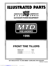 MTD 216-390-000 Illustrated Parts