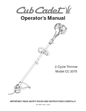 Cub Cadet CC 3075 Operator's Manual