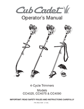Cub Cadet CC4090 Operator's Manual